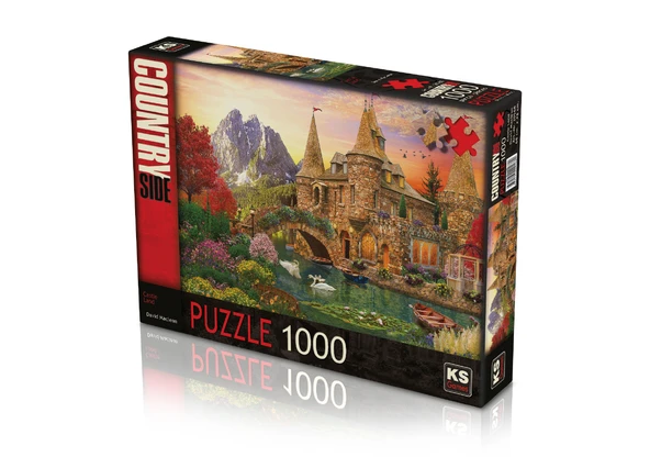 KS Puzzle 1000 Parça Castle Land ürün görseli 1