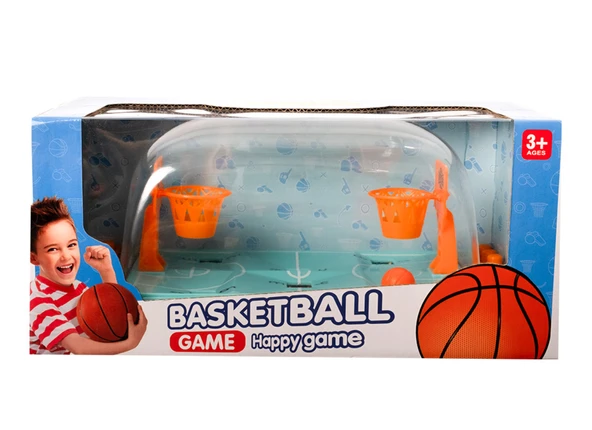 Turuncu Potalı Masa Üstü Parmak Basketbol ürün görseli 1