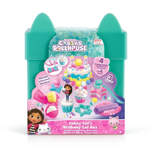 Gabby's Dollhouse Doğumgünü Oyun Hamuru Seti ürün görseli 1