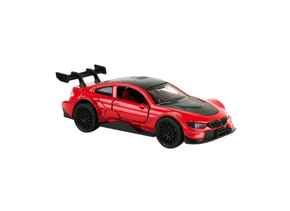 Die Cast Metal Çek Bırak Kırmızı Yarış Arabası ürün görseli 1