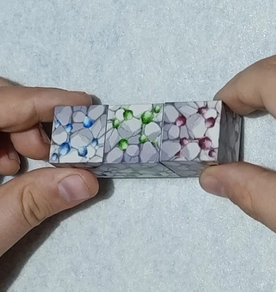 Megacraft 9 Parça Zümrüt Kızıltaş Elmas Blok ürün görseli 1