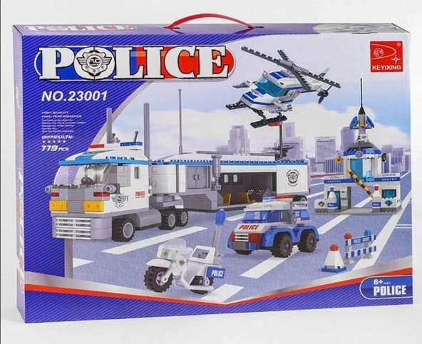 Keyixing Polis Seti  779 Parça ürün görseli 1