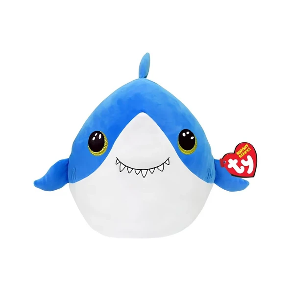 Ty Squishy Beanies Yastık Köpekbalığı Finsley 26 cm ürün görseli 1