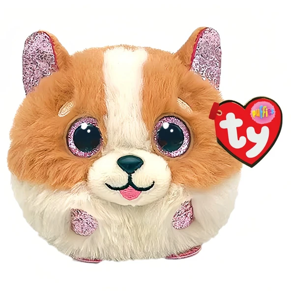 TY Beanie Balls Peluş Köpek Tanner 7 cm ürün görseli 1