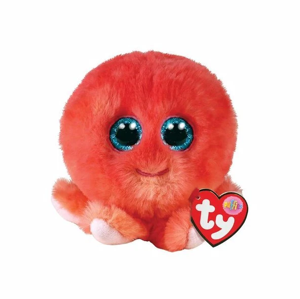 Ty Puffies Yavruağzı Peluş Ahtapot Sheldon 8 cm ürün görseli 1