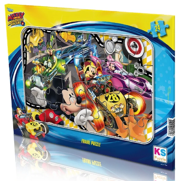 KS Puzzle 24 Parça Mickey Mouse Frame Puzzle ürün görseli 1
