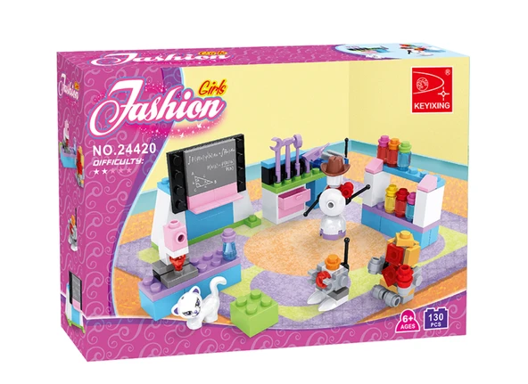 Keyixing Fashion Girl  130 Parça Robotik Atölyesi ürün görseli 1