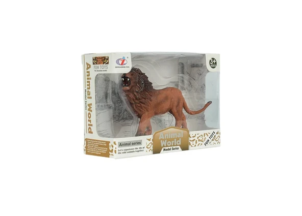 Kutulu Model Figür Hayvan Aslan - Resim 2