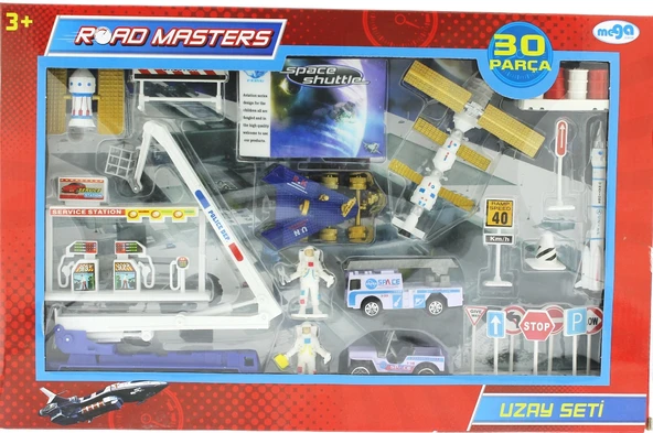 Die Cast Asansörlü Uzay Seti 30 Parça  Jp8106 ürün görseli 1