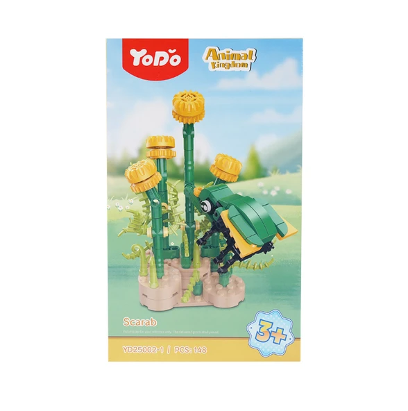Yodo Blok Böcekler 148 Parça Scarab - Resim 2
