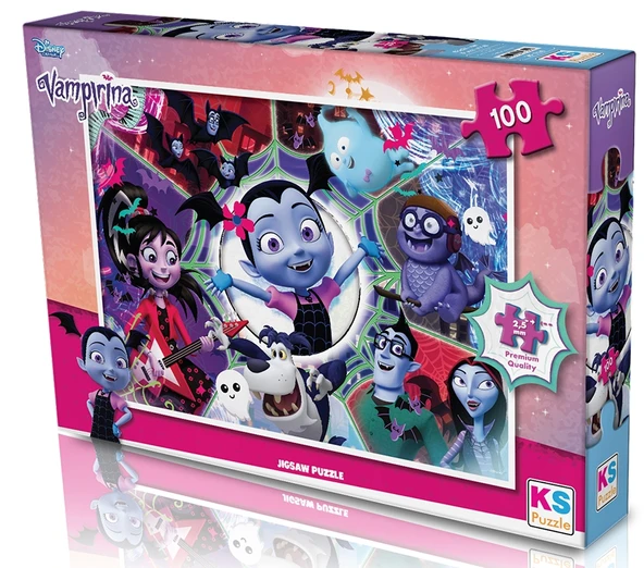 KS  Puzzle 100 Parça Vampirina ürün görseli 1