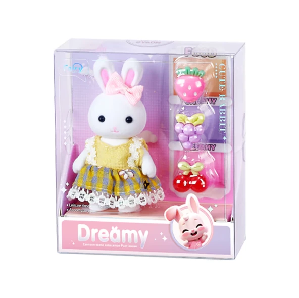 Bay Dreamy Mini Tavşan Aksesuarlı Figür-3 ürün görseli 1