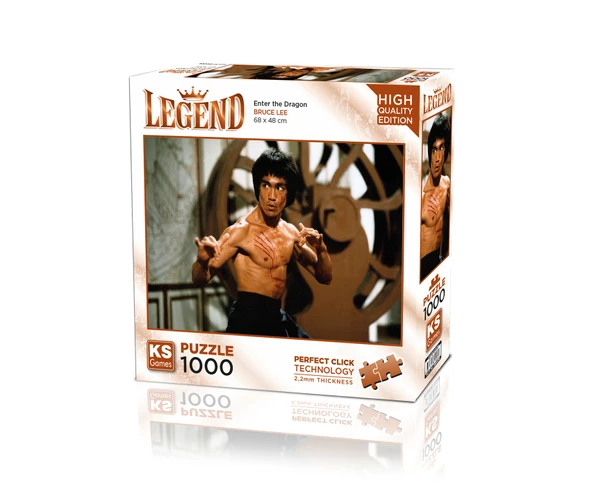 KS Puzzle 1000 Parça Legend Enter the Dragon Bruce Lee ürün görseli 1