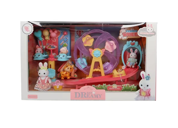 Bay Dreamy Mini Tavşan Lunapark Oyun Seti ürün görseli 1