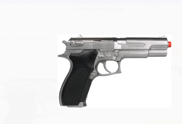 Gonher 8'li Gümüş Metal Polis Koleksiyon Tabancası ürün görseli 1