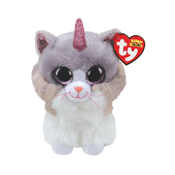 Ty Beanie Boos Peluş Unicorn Kedi Asher 13 cm ürün görseli 1