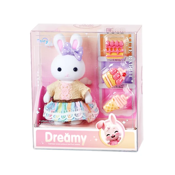 Bay Dreamy Mini Tavşan Aksesuarlı Figür-5 ürün görseli 1