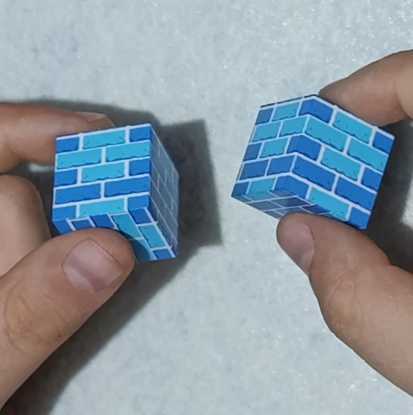 Megacraft 9 Parça Buzul Tuğla Blok - Resim 2