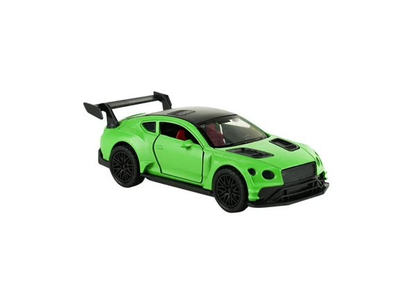 Die Cast Metal Çek Bırak Yeşil Yarış Arabası ürün görseli 1