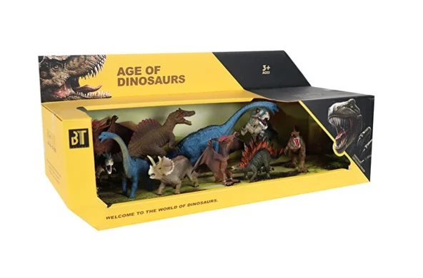 Model Dinozor Seti 10 lu - Resim 2