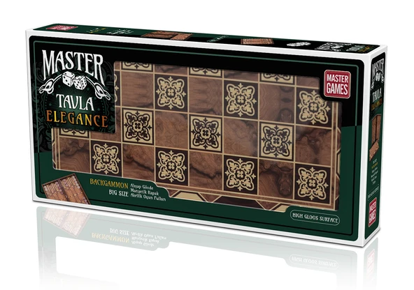 KS Games Master Elegance Tavla Elegance Motif ürün görseli 1