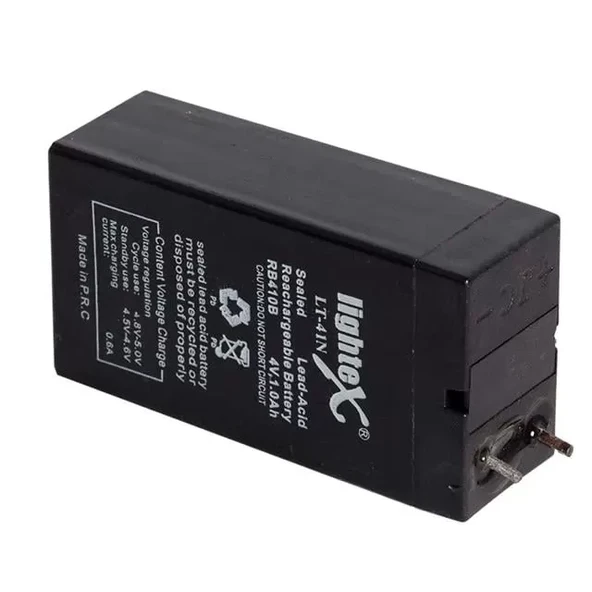 4 Volt 1 Amper Işıldak Akü (35X22X64 Mm) ürün görseli 1