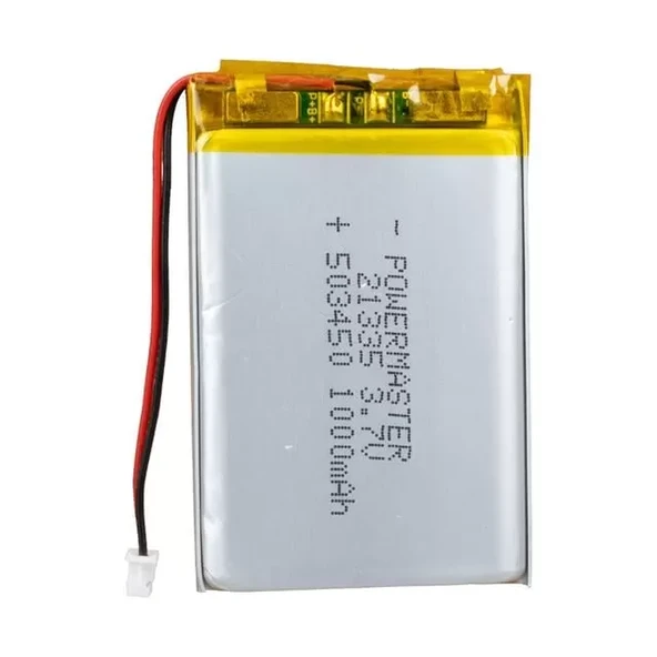 503450 3.7 Volt 1000 Mah Lityum Polimer Pil ürün görseli 1