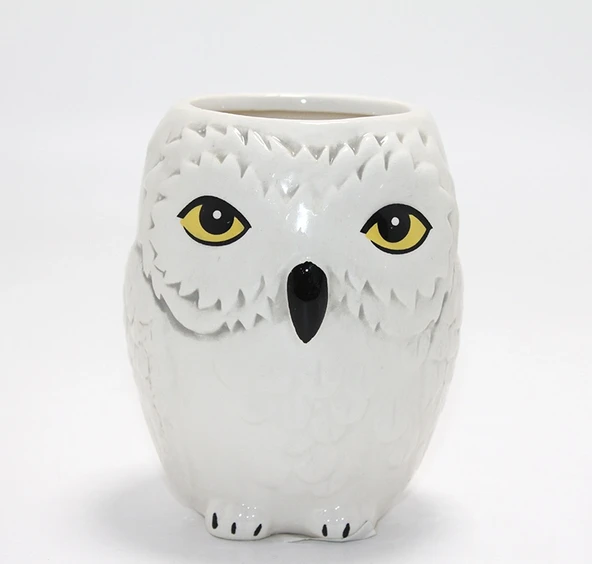 Harry Potter Hedwig Tasarım Porselen Kupa Bardak Alk4494 ürün görseli 1
