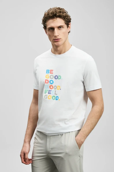 Lufian 111020290 Good Modern Grafik T- Shirt Erkek Tişort ürün görseli 1