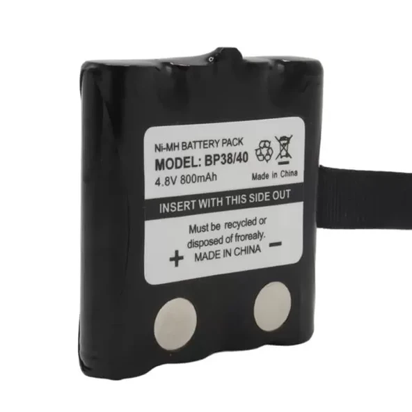 Bp38/40 Nı-Mh 4.8 Volt 700Mah Telsiz Pili Şarj Edilebilir Şarjlı 4Xaaa ürün görseli 1