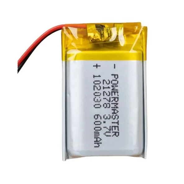 102030 3.7 Volt 600 Mah Lityum Polimer Pil ürün görseli 1