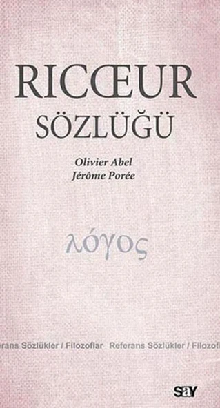 Ricoeur Sözlüğü ürün görseli 1
