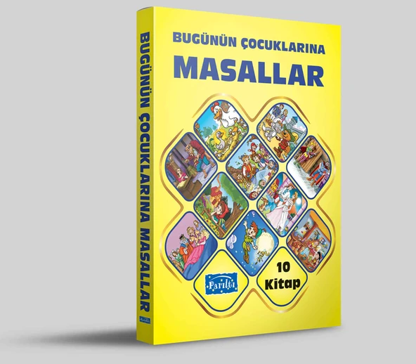 Bugünün Çocuklarına Masallar 10 Kitap ürün görseli 1