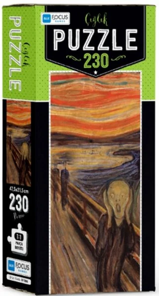 Blue Focus Çığlık - Puzzle 230 Parça ürün görseli 1