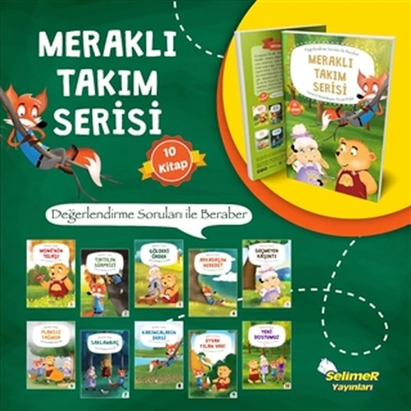 Meraklı Takım Serisi - 10 Kitap Takım ürün görseli 1