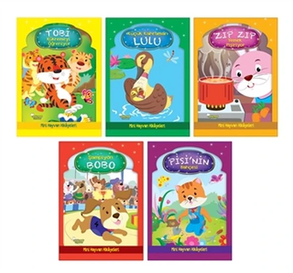 Mini Hayvan Hikayeleri (5 Kitap Takım) ürün görseli 1