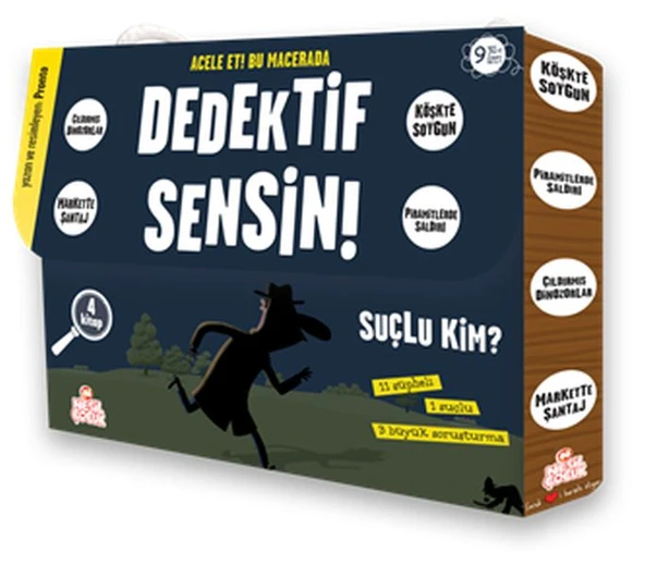 Dedektif Sensin (4 Kitap Set) ürün görseli 1