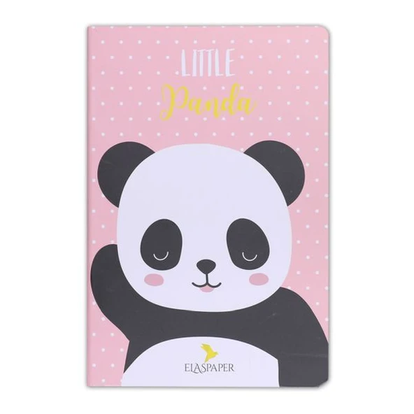 Panda Little Pembe Defter ürün görseli 1