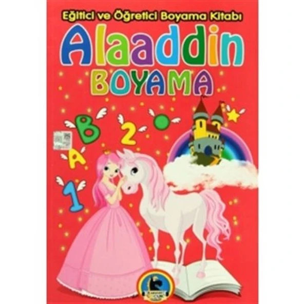 Alaaddin Boyama - Eğitici ve Öğretici Boyama Kitabı ürün görseli 1