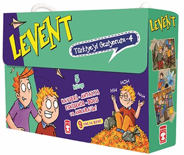 Levent Türkiye'yi Geziyorum - 4 (5 Kitap Takım) ürün görseli 1