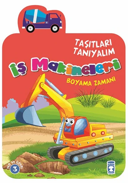 Taşıtları Tanıyalım - İş Makineleri ürün görseli 1