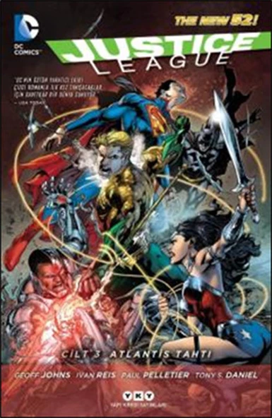 Justice League Cilt 3 - Atlantis Tahtı ürün görseli 1