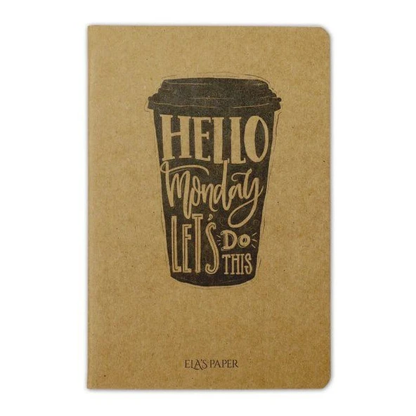 Hello Monday Coffee - Defter ürün görseli 1
