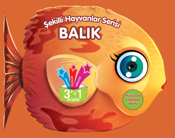 Şekilli Hayvanlar Serisi - Balık ürün görseli 1
