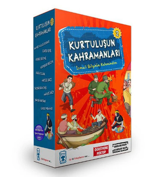 Kurtuluşun Kahramanları Seti 2 (10 Kitap Takım) ürün görseli 1