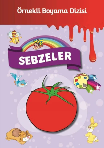 Örnekli Boyama - Sebzeler ürün görseli 1