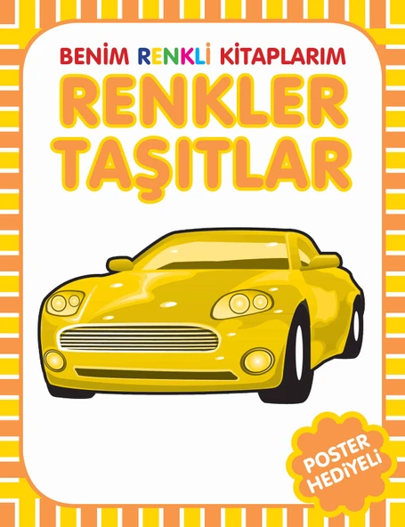 Benim Renkli Kitaplarım Renkler Taşıtlar ürün görseli 1