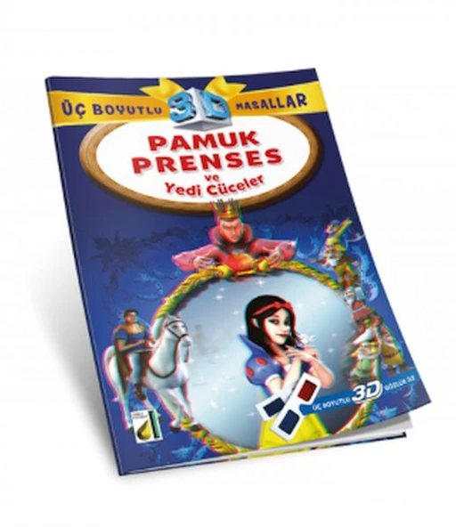 Üç Boyutlu Masallar - Pamuk Prenses ve Yedi Cüceler (3D Gözlük ile) ürün görseli 1