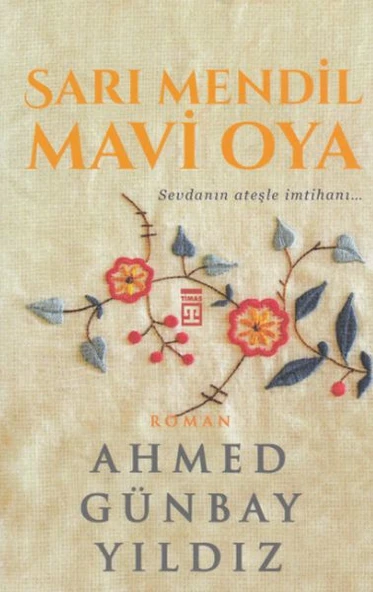 Sarı Mendil Mavi Oya ürün görseli 1