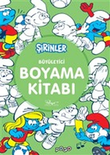 Büyüleyici Boyama Kitabı - Şirinler ürün görseli 1